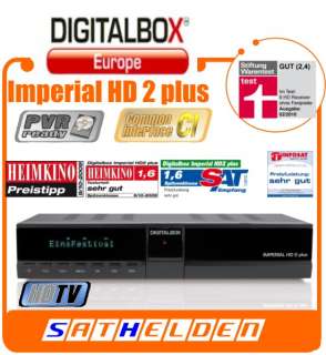   Imperial HD 2 plus HDTV Sat Receiver USB PVR CI B Ware  