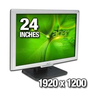 Acer AL2416W 24 Widescreen LCD Monitor   6ms, 10001, 1920 x 1200 