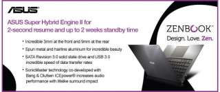 ASUS ZENBOOK UX31EDH52 13.3 Silver Laptop Product Details