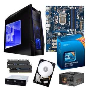  i5 Barebone Kit   Intel H55HC Mobo, Intel Core i5 650 CPU, Corsair 