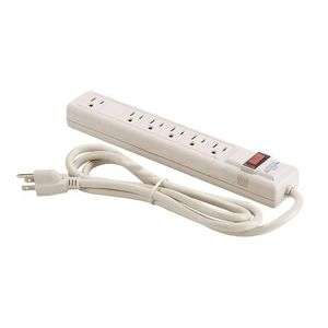 Global Industrial 607734D Surge Protected Power Strip  