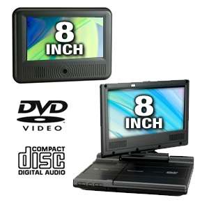 Venturer PVS19388iR 8 Dual Screen DVD Player Mobile Entertainment 