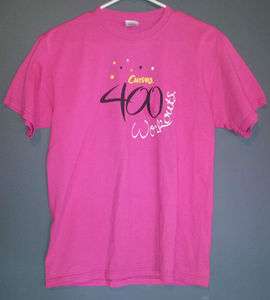 Curves 400 Workouts T Shirt (Pink)  