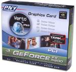 PNY Verto GeForce FX 5200 Video Card   256MB DDR, PCI, Dual VGA, TV 