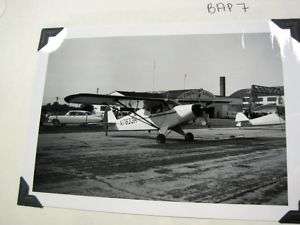 Vintage Airplane Photo B7 PIPER PA 12 SUPER CRUISER  