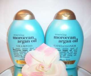 Moroccan Argan Oil Shampoo Conditioner Organix 13oz ea  