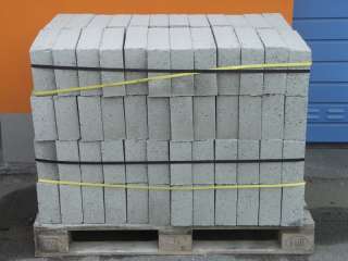 12,84 Euro/m²) 9er Betonsteine, Beetsteine, Zwischenmauersteine 