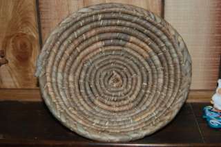 Neat Hand Made Coil Basket Southwest New Mexico Vintage  