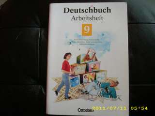 Deutschbuch Arbeitsheft Klasse 9 in Niedersachsen   Cremlingen 