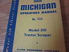 Clark 3000 Series Transmission Shop Manual, Michigan 210 IIIH Hancock 