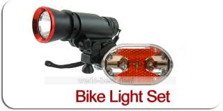 Fahrrad lampe LED Set Fahrradlampe Fahrradlicht LED 5W  