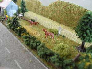 scale equestrian scene for road or trackside  