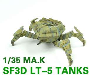 Ma.K 1/35 LT 5 TANK resin Kit .Need built and paint by yourself .
