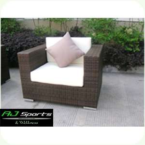 Rattan Garnitur Lounge Möbel Sessel Sitzgruppe Garten  