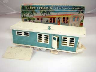 Rare Plasticville 1504 House Trailer with original box O scale (S 