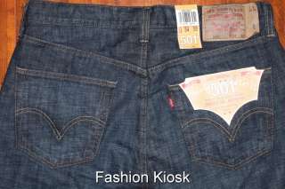 LEVIS 501 Original TIDAL BLUE Jeans 29 32 33 34 36 38  