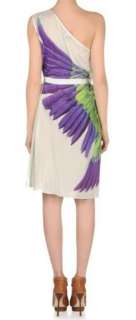 Authentic $425 Just Cavalli Silk Dress sz US 10 EU 46  