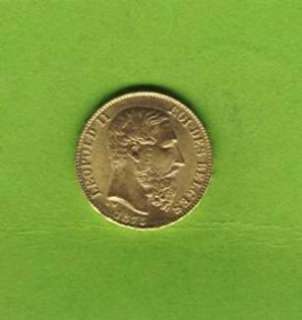 9xGold Münzen Italien Frankreich Österreich England Belgien Münze 