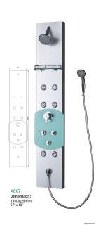 Aluminum Alloy Massage jets Tower Shower Panel  