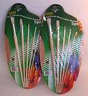 Lot of 10 New Artists Artist Paint Brushes w Palettes