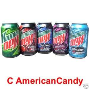 24x 355ml MOUNTAIN DEW MIX Amerika (4 Sorten) (3,29€/l)  