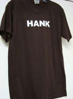 Hank Williams Sr. T shirt Brown Hank New  