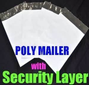 10 14.5x19 SECURITY POLY MAILERS ENVELOPES BAGS 14 x 19  