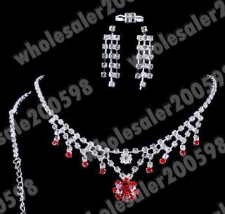 14sets 14Styles Fashion Acryl Crystal Necklace Sets  