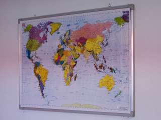 Weltkarte Poster Welt Landkarte geographisch politisch  