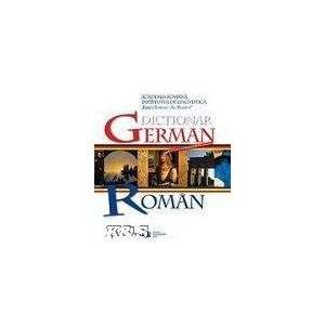 Dictionar German   Roman /  Academia Romana Bücher