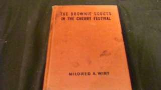 Brownie Scouts in the Cherry Festival copyright 1950 by Mildred A Wirt 
