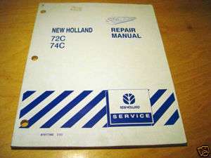 New Holland 72C 74C Header Manual CR920 CR960 CX880  