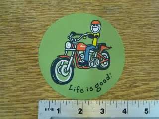 Life is Good Motorcycle Sticker Decal  