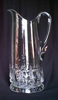 Thompson glass TORPEDO tankard pitcher EAPG  