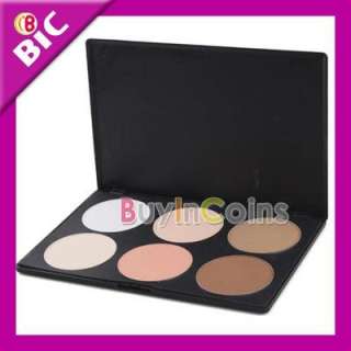 New 6 Color Makeup Cosmetic Blush Blusher Contour Palette 1#  