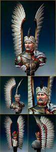 YOUNG Miniatures YH1806 1/10 Polish Winged Hussar  