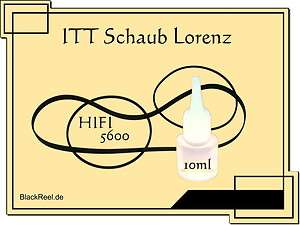 ITT Schaub Lorenz 5600 HIFI Cassette Service Kit 2 Kompaktanlage 