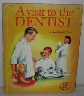 Visit To the Dentist Wonder Book 1959  