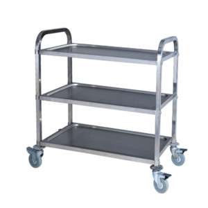 NEW Hotel Resturant SERVICE CART Stainless Steel * NIB  