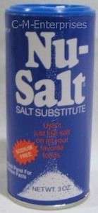 Nu Salt Salt Substitute 3 oz  