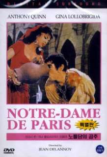 Notre Dame de Paris (1956) DVD*NEW*