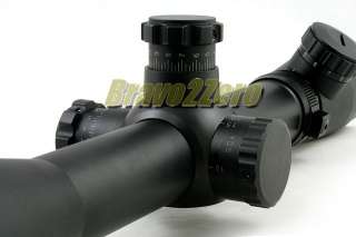   M1 Style 6 24x60 Red Mil Dot Side Wheel Focus Rifle Scope  
