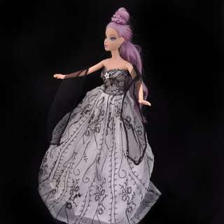 Classical Chinoiserie Poetic Gauze Wedding Dress Long For Barbie Doll 