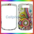 Blackberry Torch 9800 Circle Flower Hard Case Cover