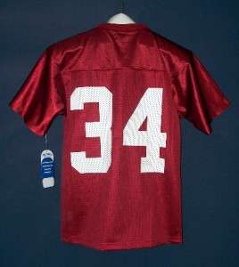 Alabama Crimson Tide #34 Russell Athletic Team Issue football jersey 