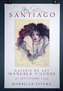 Ramon SantiagoMarbella Hand Signed & Numbered Print  
