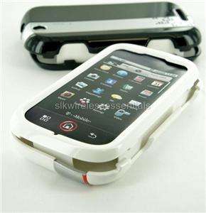   OEM TMobile Motorola Cliq MB200 White Snap On Shell Case Cover  