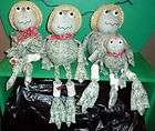 Family of 4 Stuffed Frogs by Homeland Collections