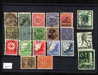 Deutsches Reich Briefmarken Sammlung Rabatt Dachbodenfund RAR in 