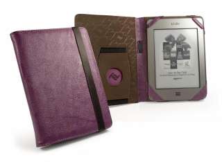   Luv Embrace case cover for  Kindle Touch (Book Style)   Purple